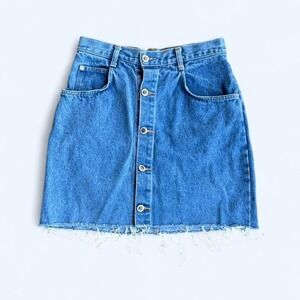Y2K Star Wear Denim Mini Skirt